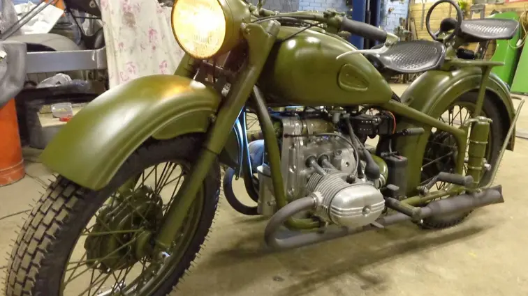 Motorcycle M-72. Soviet motorcycle