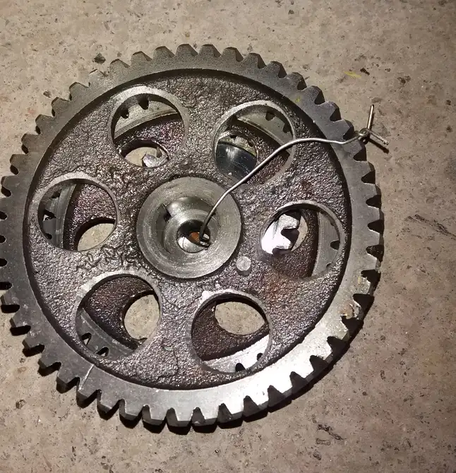 Gear assembly oil pump camshaft MT, K650, MW650, Dnepr — Photo 2