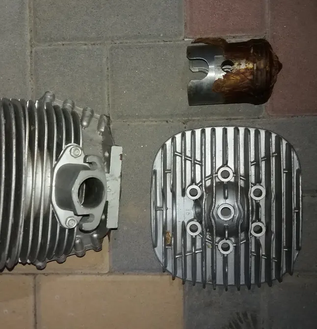 Set Cylinder Piston Ring Head Izh Iz Iszh 2 Planet 3 Planeta 4 — Photo 1