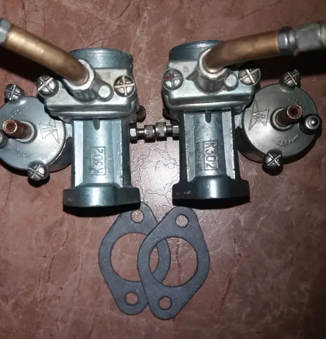 Carb Carburettor K-302 for M-72, K750, MW750, Dnepr, MT — Photo 1