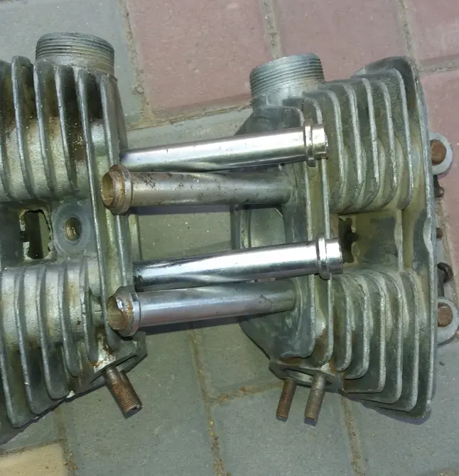 Head for cylinder Dnepr, MT, MW650, K650 — Photo 1