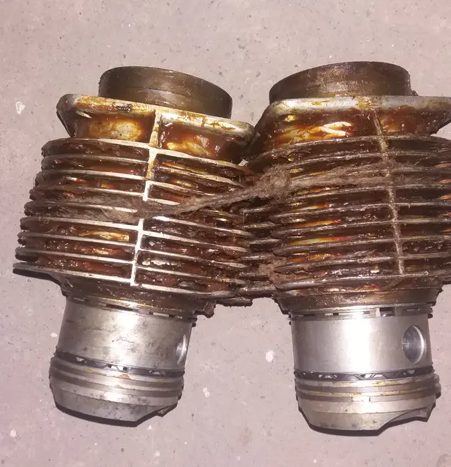 Original cylinders pistons rings gasket Dnepr, MT, K650, MW650 — Photo 1