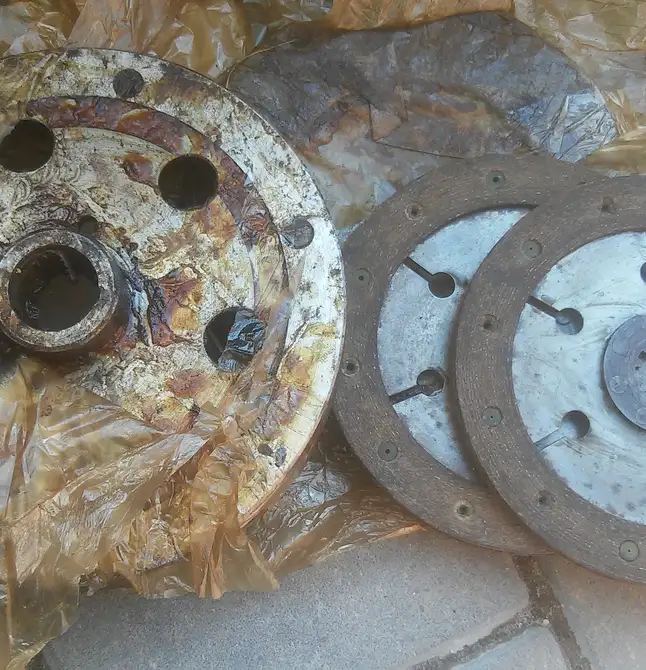 Set Disk Flywheel Dnepr, M72, K750, MW750, URAL, M61, M62, M63, M66, M67, IMZ 8.101, 8.103 7201223 — Photo 3
