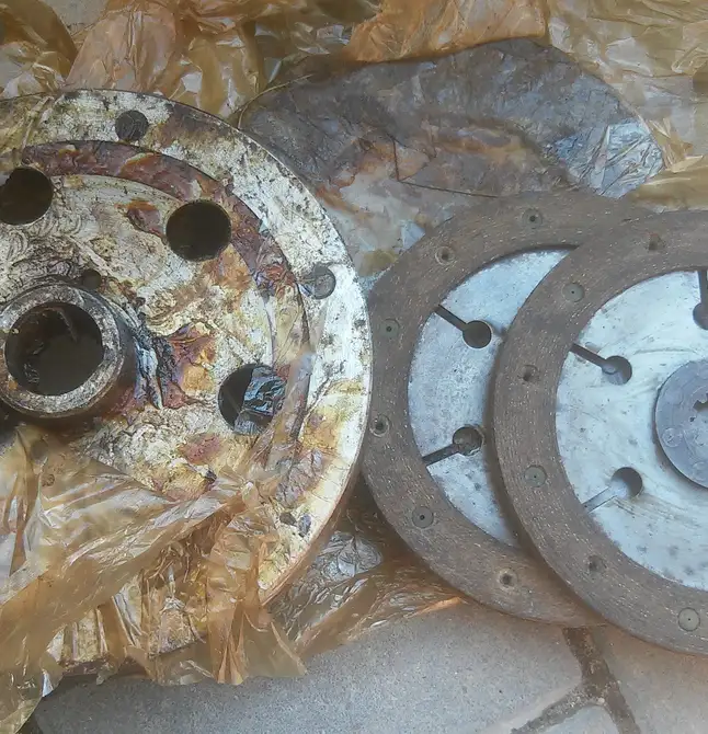 Set Disk Flywheel Dnepr, M72, K750, MW750, URAL, M61, M62, M63, M66, M67, IMZ 8.101, 8.103 7201223 — Photo 4