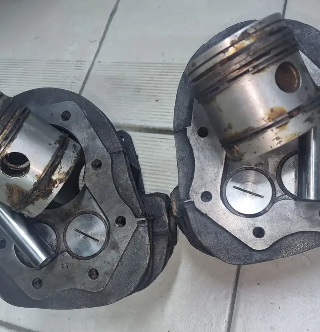Cylinders pistons rings gaskets M72 , K750 , MW , 750 , Dnepr MT 12 — Photo 1