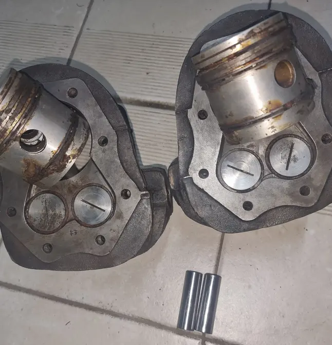 Cylinders pistons rings gaskets M72 , K750 , MW , 750 , Dnepr MT 12 — Photo 2