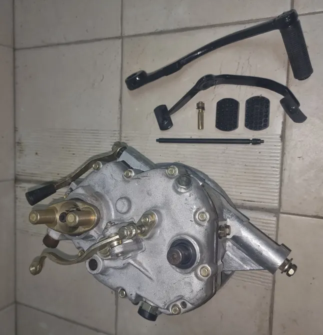 Gearbox with reverse gear for Dnepr, MW650, MT, K750, K650 KMZ-8.15504400. — Photo 2