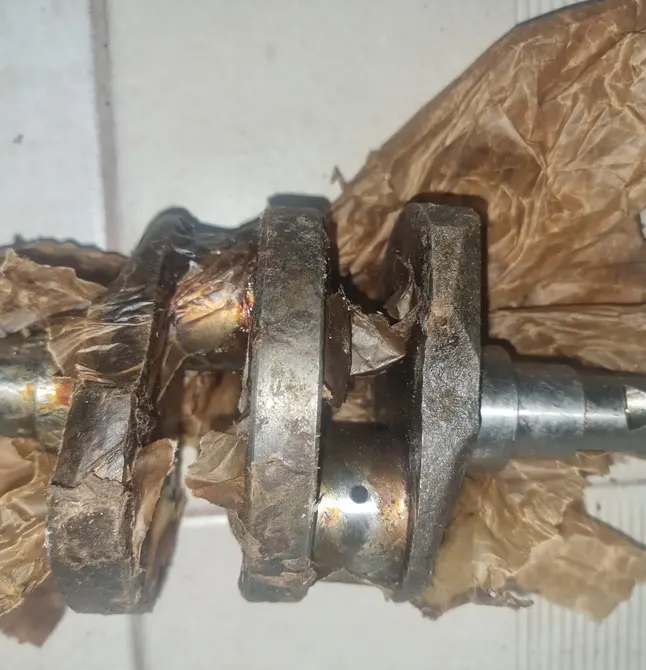 Crankshaft мт801201 K650, MT Dnepr , MW650.