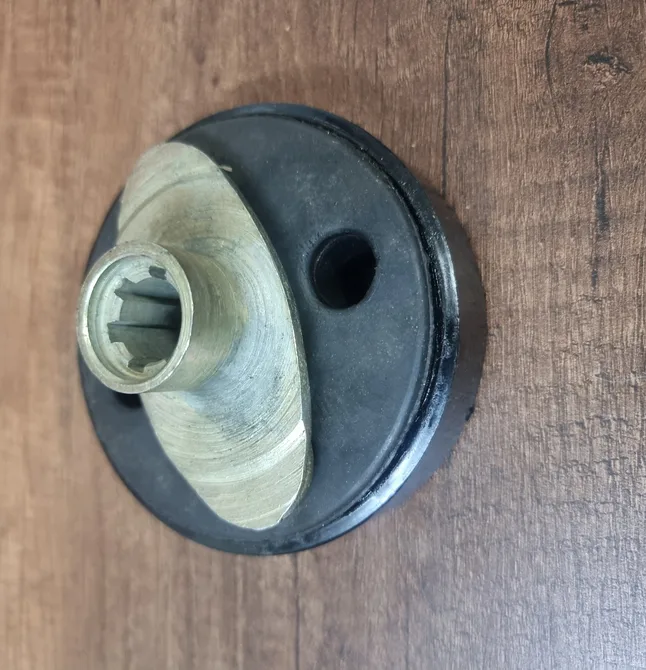 Rubber Coupling with Yoke (Black) K750, K650, MT, Dnepr, MW, Ural, M62
