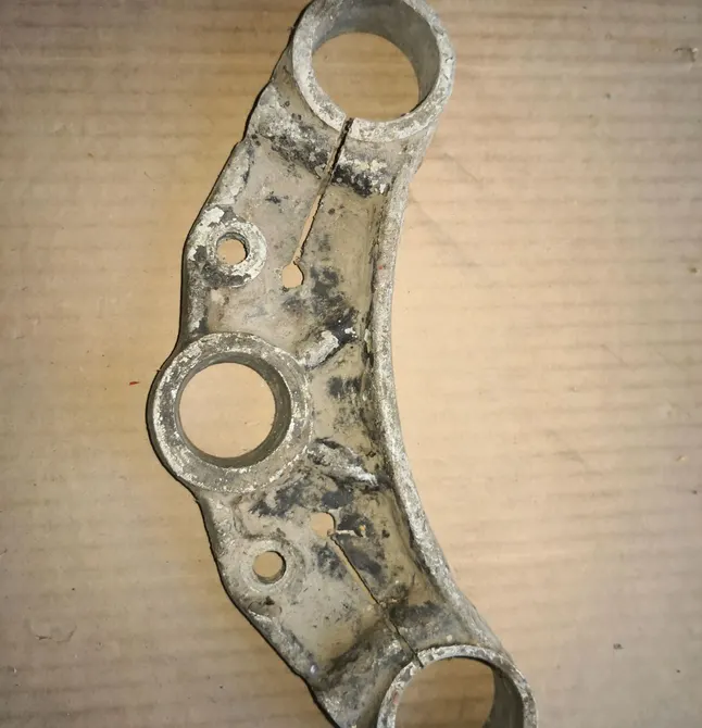 Bridge traverse cross-piece lever front fork K750 , M72 N — Photo 1