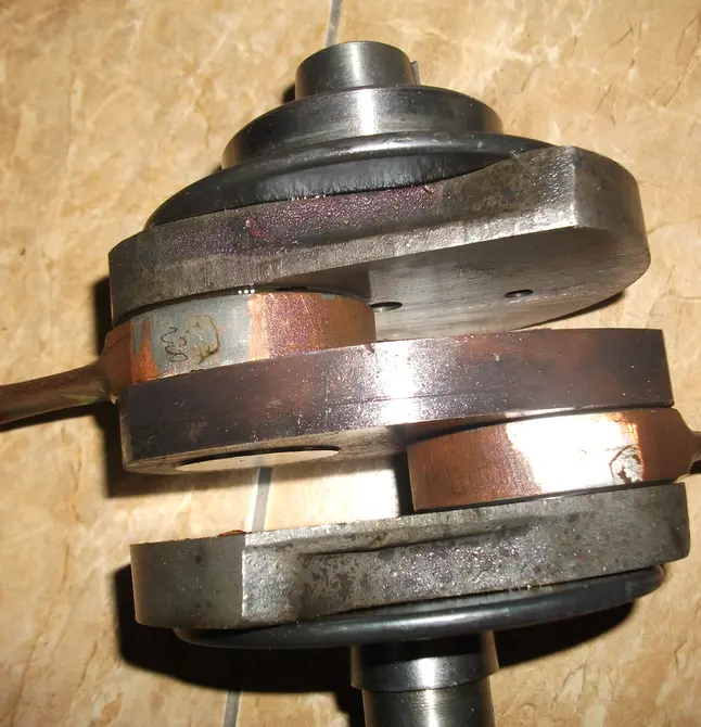 Crankshaft for M61, M62, M63, M66, M67, URAL, IMZ - 8.103, 8.101 — Photo 3
