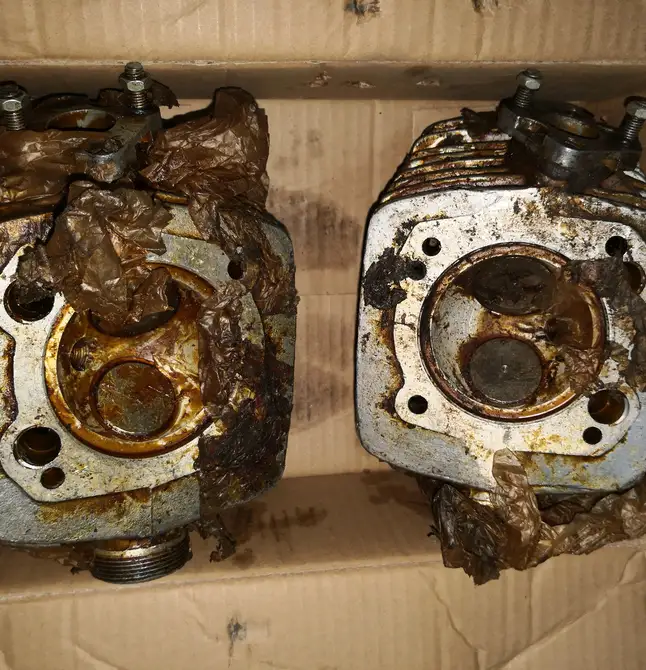 Head for cylinder Dnepr, MT, MW650, K650 — Photo 1