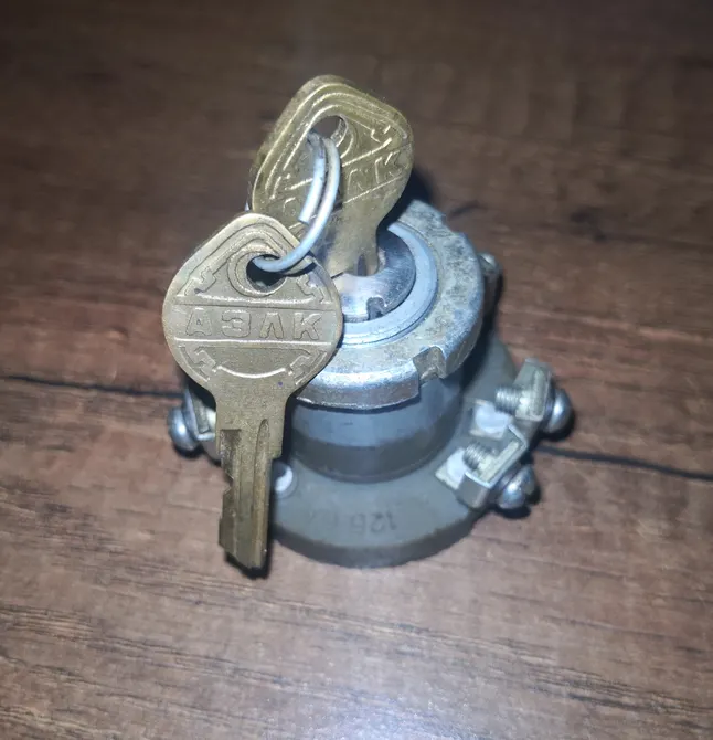 Lock with key IMZ 8.103 , IMZ8.123 , Dnepr, MT, M67, URAL, MW650