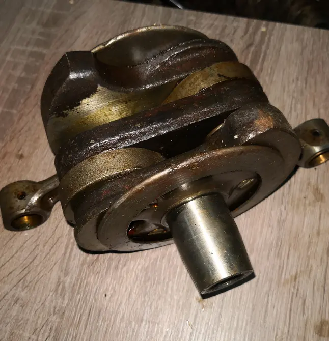 Crankshaft 72012-6 K750, MT Dnepr 12, MW750, M72, M75, BMW R71.