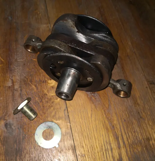 Crankshaft 72012-6 K750, MT Dnepr 12, MW750, M72, M75, BMW R71.