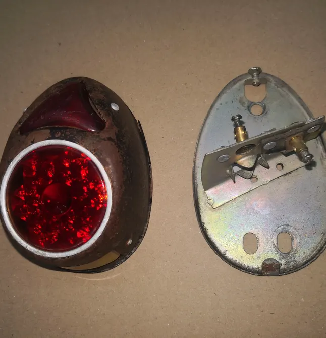 Rear lamp M72, K750, MW750, K650, Dnepr , MT , M62, M63 FP 220 — Photo 1