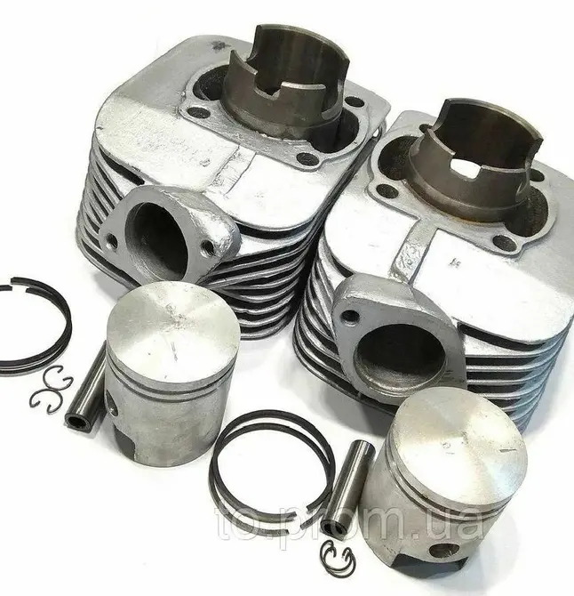 Set Cylinder Piston Ring Izh Iz Iszh Jupiter 6 Yupiter 5 — Photo 1