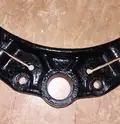 Bridge traverse cross-piece lever front fork K750 , M72 N — Photo 3