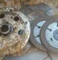 Set Disk Flywheel Dnepr, M72, K750, MW750, URAL, M61, M62, M63, M66, M67, IMZ 8.101, 8.103 7201223 — Photo 9