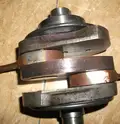 Crankshaft for M61, M62, M63, M66, M67, URAL, IMZ - 8.103, 8.101 — Photo 8
