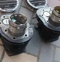 Cylinders pistons rings head heads M72 , K750 , MW , 750 , Dnepr MT 12, BMW R71 — Photo 9