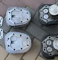 Cylinders pistons rings head heads M72 , K750 , MW , 750 , Dnepr MT 12, BMW R71 — Photo 12