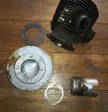 Head Cylinder piston rings gaskets Izh 350 Iszh Izh 49 DKW NZ 350 — Photo 4
